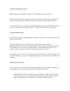 C&oacute;mo Salar Carne Perfectamente: Gu&iacute;a Completa