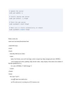 Host a Static Website on AWS EC2 | Full Guide