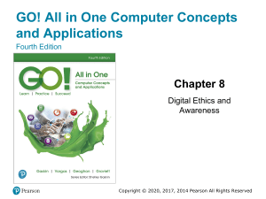 Digital Ethics & Awareness: Computer Concepts Ch 8