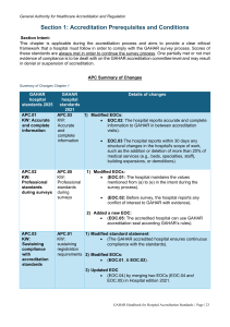 GAHAR Hospital Accreditation Standards 2025 Handbook