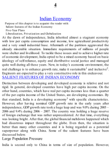 Indian Economy: Features, Five-Year Plans & LPG Reforms