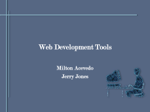 Web Development Tools Comparison & Dreamweaver Tutorial