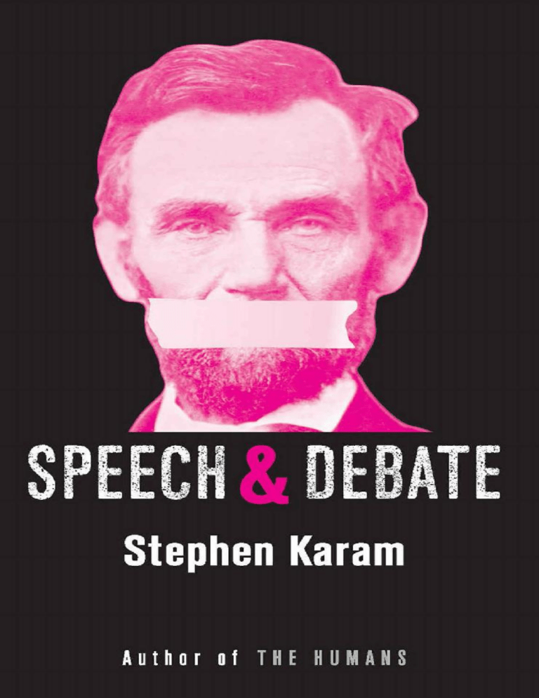 Speech & Debate Play Script by Stephen Karam