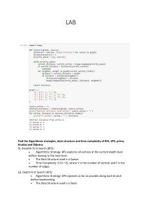 Graph Algorithms: BFS, DFS, Prim's, Kruskal, Dijkstra