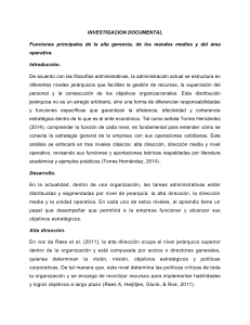 Funciones de la Gerencia Administrativa