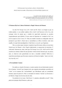 Jekyll Kent e Super Hyde: Paradigma do Super-Her&oacute;i