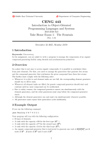 CENG 443 Concurrency Programming Exam