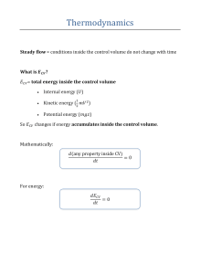 Steady Flow Energy Equation Thermodynamics