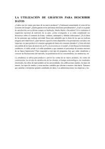 Uso de Gr&aacute;ficos en Estad&iacute;stica para Describir Datos