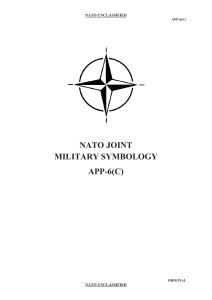 NATO APP-6(C) Joint Military Symbology Standard