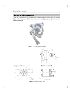 Butterfly Valve Assembly Project Guide
