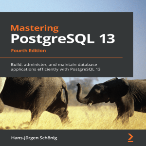Mastering PostgreSQL 13 | Advanced DB Administration Guide