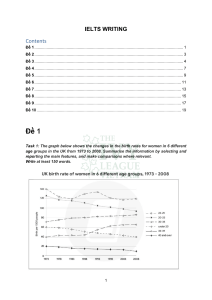 IELTS Writing Practice Tests with Model Answers