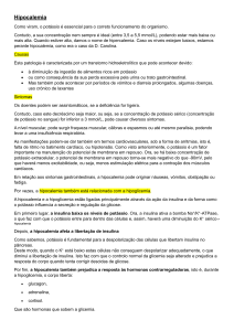 Guia de Hipocalemia e Hipoglicemia