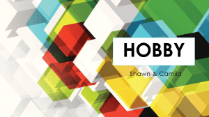 ESL Lesson Plan: Hobbies & Drills