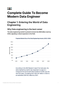 Guide to Become a Data Engineer