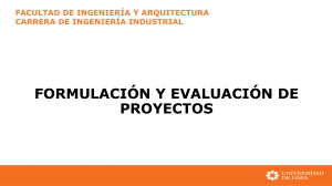 Gu&iacute;a Formulaci&oacute;n y Evaluaci&oacute;n de Proyectos