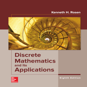 Discrete Mathematics and Its Applications 8th Ed