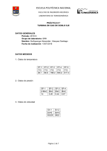 Informe de Turbina de Gas | An&aacute;lisis del Ciclo Brayton