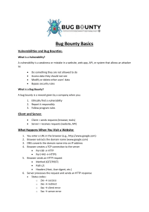 Bug Bounty Basics: Web Vulnerabilities Guide