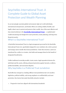 Seychelles International Trust Guide