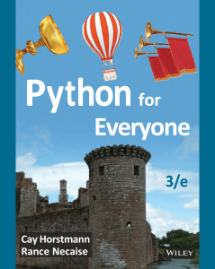 Python for Everyone 3rd Edition Textbook