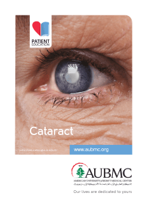 Cataract Guide: Causes, Symptoms, and Surgery