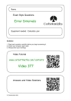 Error Intervals Exam Style Worksheet