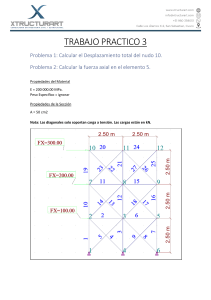 Trabajo Pr&aacute;ctico de An&aacute;lisis Estructural
