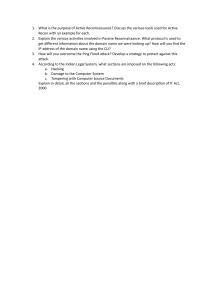 Cybersecurity Recon & Indian IT Act Exam