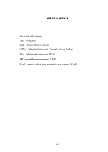 Cybersecurity Malware Analysis Thesis | SOAR & AI