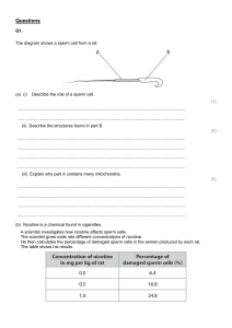 Biology Exam Paper on Cells and Genetics