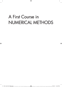Numerical Methods Textbook