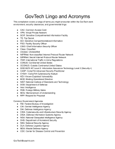 GovTech Lingo & Acronyms Guide