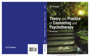 Corey Theory & Practice of Counseling 11th Ed