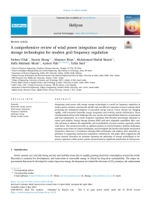 Wind Power Integration & Energy Storage Review