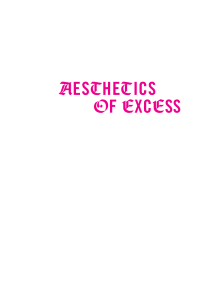 Aesthetics of Excess: Black & Latina Embodiment