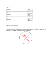 Multiple Choice Quiz Template