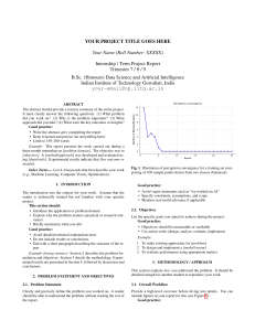 Data Science AI Report Template