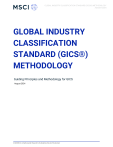 GICS Methodology August 2024: Global Industry Classification Standard