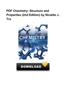 Chemistry: Structure and Properties (2nd Edition)