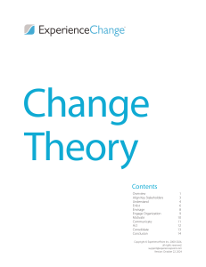 Simulation Change Theory