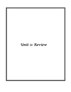 MHF4U Advanced Functions Review