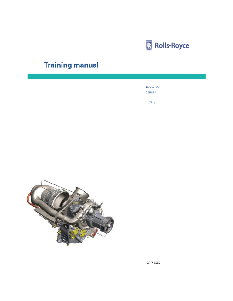 Rolls-Royce Model 250 Engine Manual