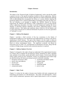 Practical Guide to Railway Engineering