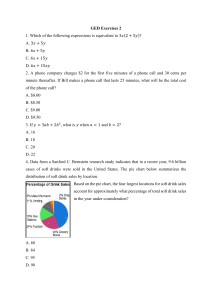 GED Math Practice Exercises PDF