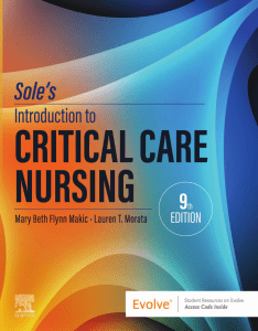 Sole's Introduction to Critical Care Nursing 9th Ed.