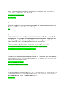 Project Management Exam Prep Q&A