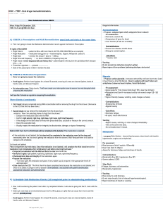 OSCE Med Administration Guide
