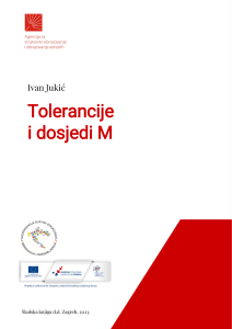 Tolerancije i dosjedi u strojarstvu